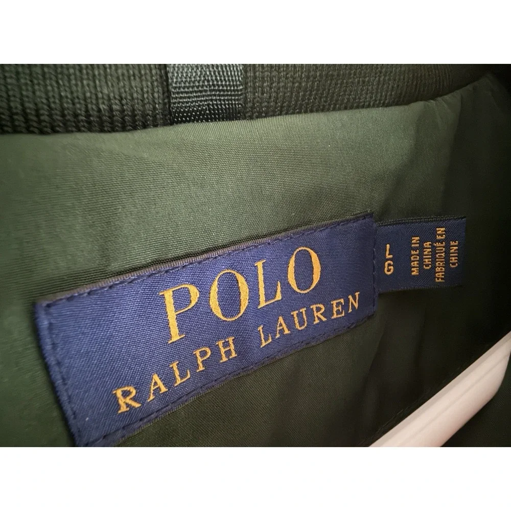 Lauren Ralph Lauren Women's Insulated Jacket Size Large Green Coat Lightweight